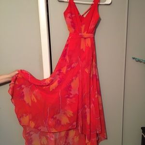 Gorgeous orange lightweight dress